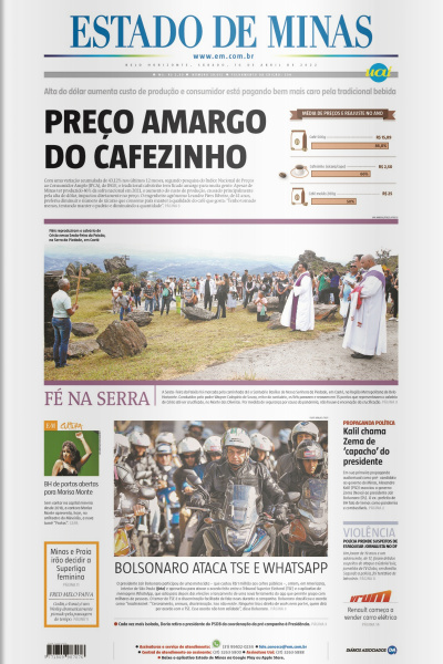 Estado de Minas - Edição de 16 de abril de 2022