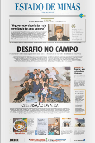 Estado de Minas - Edição de 17 de abril de 2022