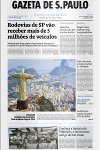 Gazeta de S. Paulo – Edição de 21 e 22 de abril de 2022