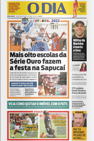 O DIA - Edição 21 de Abril de 2022