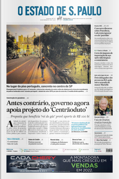 Estadão - Edição 11 de Maio 2022