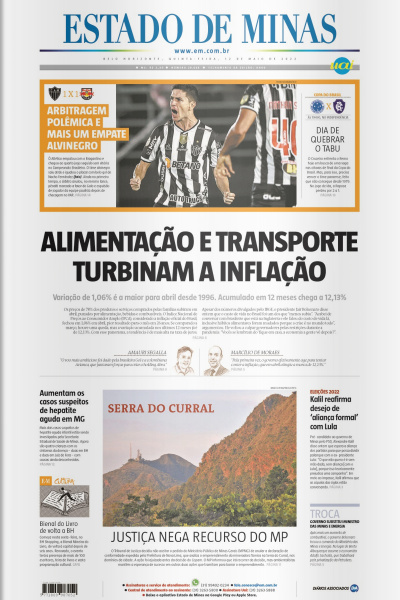 Estado de Minas - Edição de 12 de maio de 2022