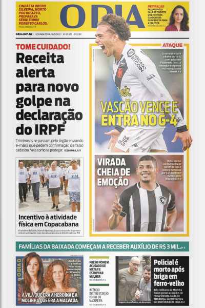 O DIA - Edição 16 de maio de 2022