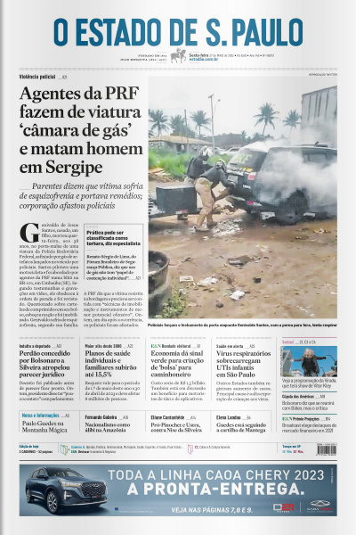 Estadão - Edição 27 de Maio 2022