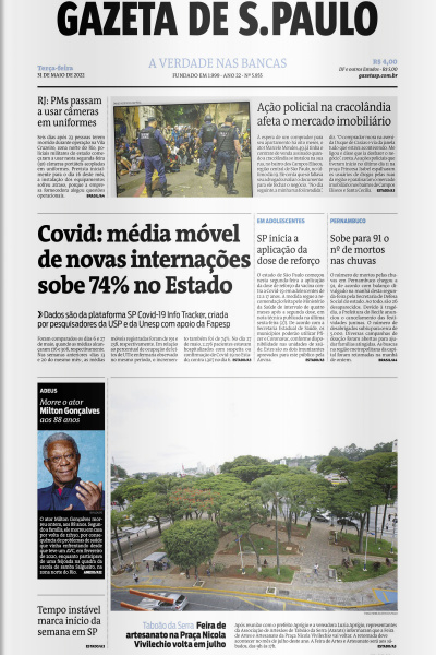 Gazeta de S. Paulo – Edição de 31 de maio de 2022