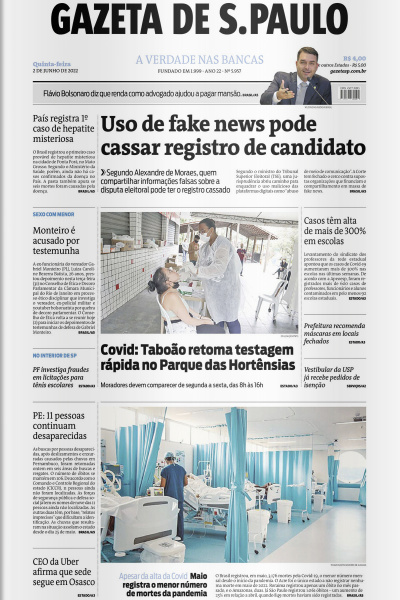 Gazeta de S. Paulo – Edição de 02 de junho de 2022