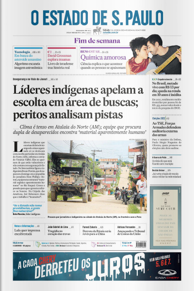 Estadão - Edição 11 de Junho 2022