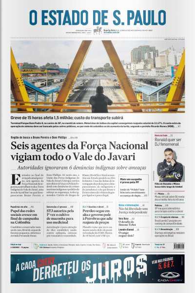 Estadão - Edição 15 de Junho 2022