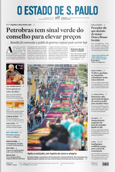 Estadão - Edição 17 de Junho 2022