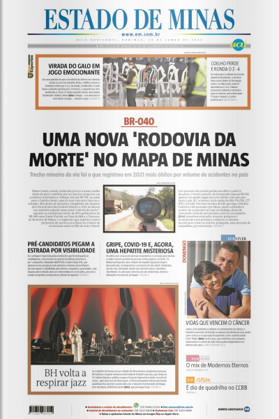 Estado de Minas - Edição de 26 de junho de 2022