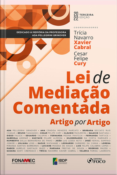 Lei De Mediação Comentada Artigo Por Artigo