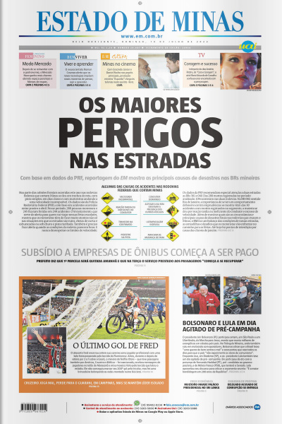 Estado de Minas - Edição de 10 de julho de 2022