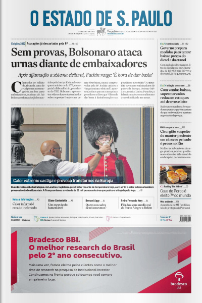 Estadão - Edição 19 de Julho 2022