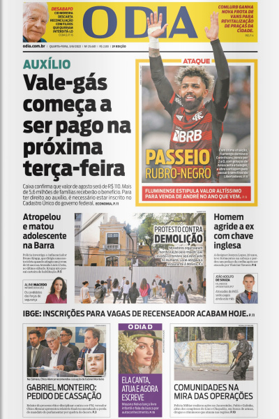 O DIA - Edição 03 de agosto de 2022