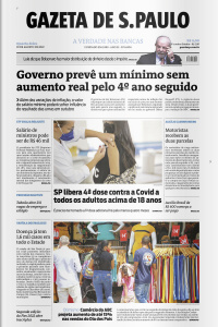 Gazeta de S. Paulo – Edição de 10 de agosto de 2022