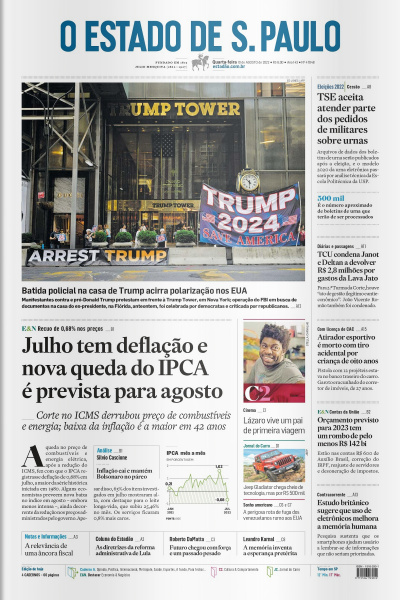Estadão - Edição 10 de Agosto 2022