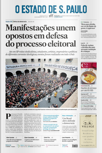 Estadão - Edição 12 de Agosto 2022