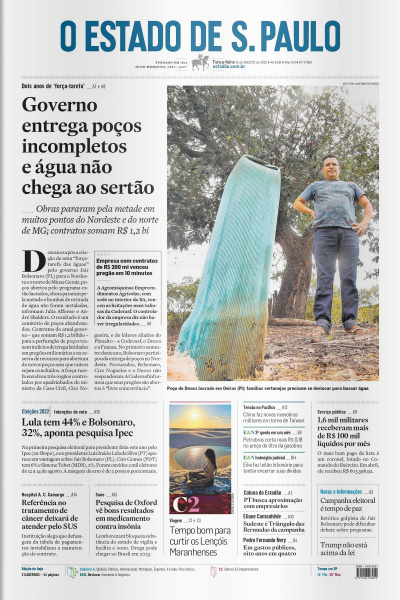 Estadão - Edição 16 de Agosto 2022