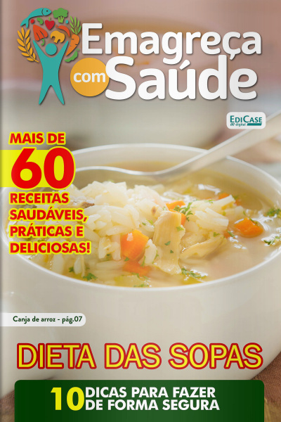 Emagreça com Saúde Ed. 36 - Dieta das sopas