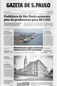 Gazeta de S. Paulo – Edição de 18 de agosto de 2022