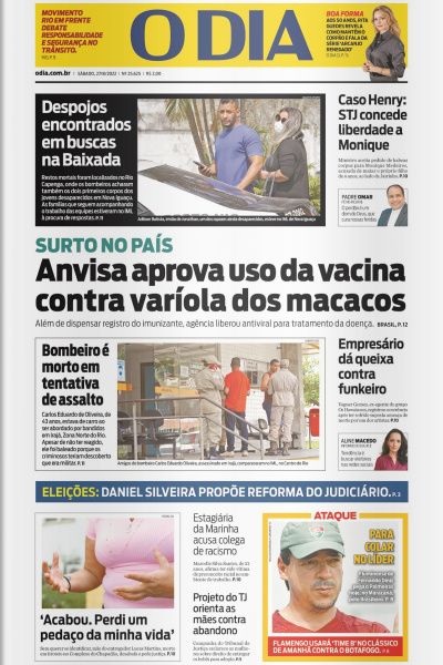 O DIA - Edição 27 de agosto de 2022
