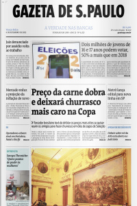 Gazeta de S. Paulo – Edição de 06 de setembro de 2022