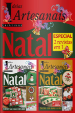 Ideias Criativas Artesanais Ed. 15 - Natal 2 revistas em 1