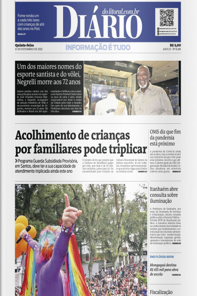 Diário do Litoral – Edição 15 de setembro de 2022