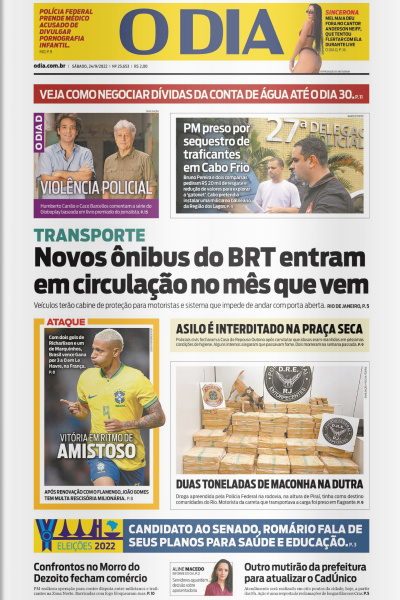 O DIA - Edição 24 de setembro de 2022