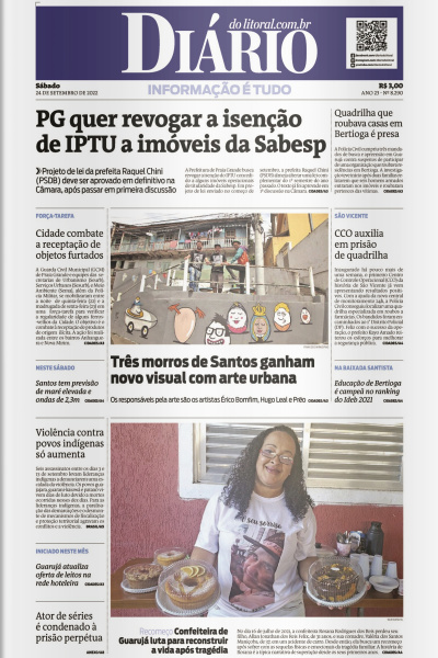 Diário do Litoral – Edição 24 de setembro de 2022