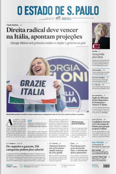 Estadão - Edição 26 de Setembro 2022