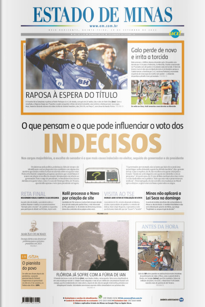 Estado de Minas - Edição de 29 de setembro de 2022