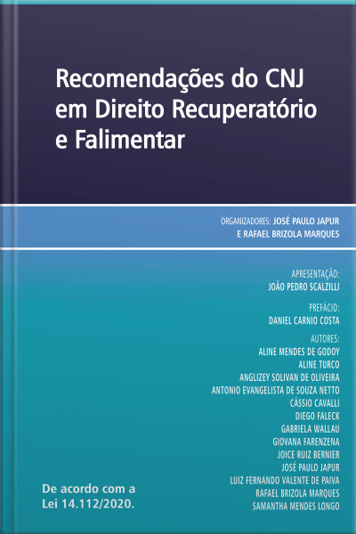 Recomendações Do Cnj Em Direito Recuperatório E Falimentar