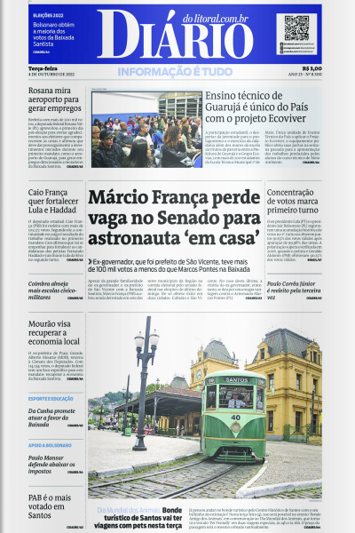Diário do Litoral – Edição 04 de outubro de 2022