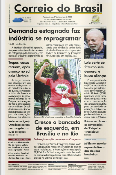 Correio do Brasil – Edição de 04 de outubro de 2022