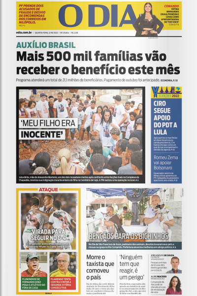 O DIA - Edição 05 de outubro de 2022