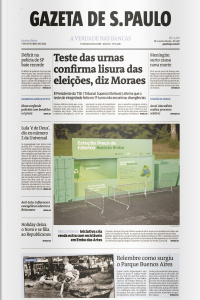 Gazeta de S. Paulo – Edição de 07 de outubro de 2022