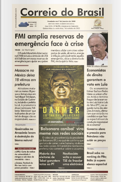 Correio do Brasil – Edição de 06 e 07 de outubro de 2022