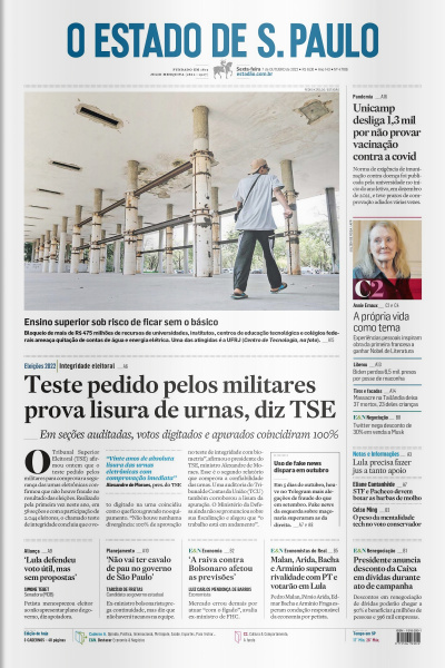 Estadão - Edição 07 de outubro 2022