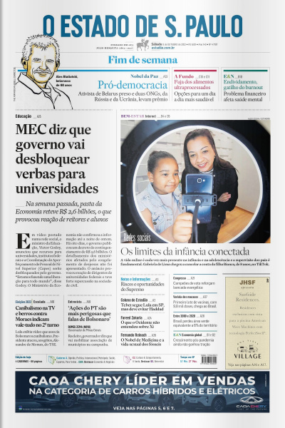 Estadão - Edição 08 de outubro 2022