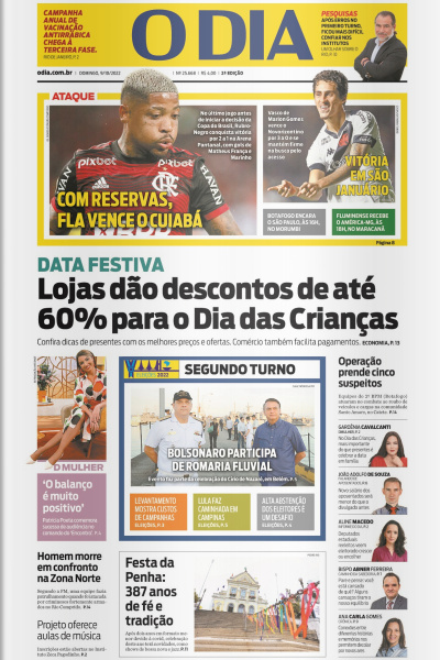 O DIA - Edição 09 de outubro de 2022