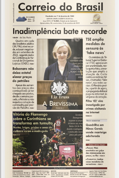 Correio do Brasil – Edição de 20 e 21 de outubro de 2022