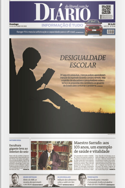 Diário do Litoral – Edição de 23 de outubro de 2022
