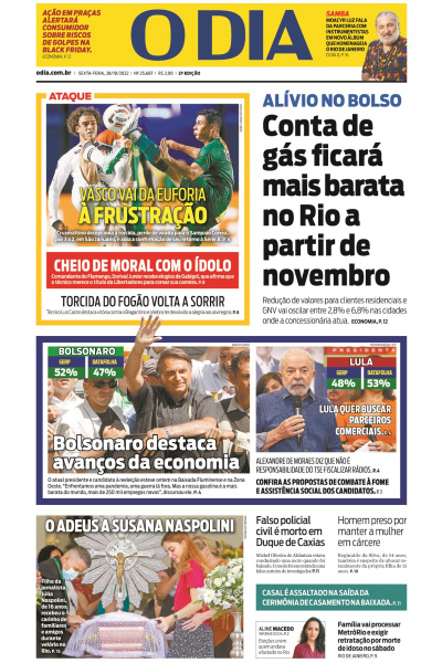 O DIA - Edição 28 de outubro de 2022