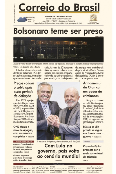 Correio do Brasil – Edição de 31 de outubro a 1º de novembro de 2022