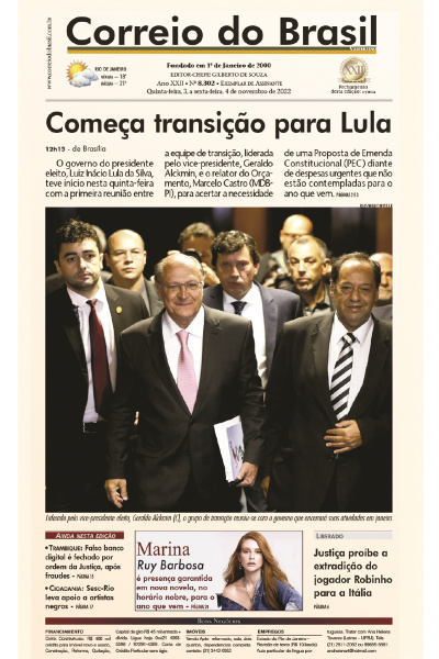 Correio do Brasil – Edição de 03 e 04 de novembro de 2022