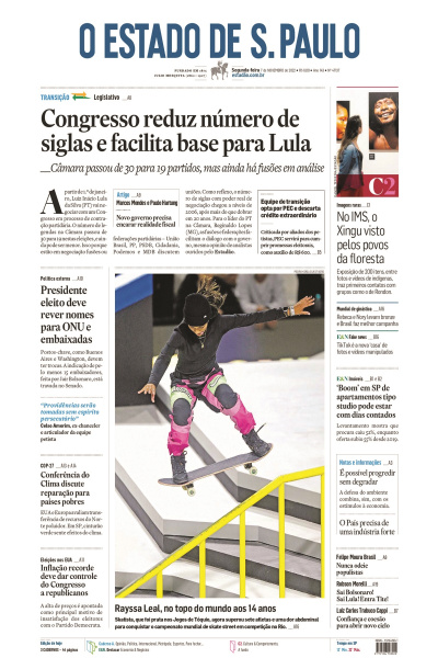 Estadão - Edição 07 de novembro 2022