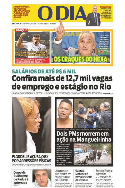 O DIA - Edição 08 de novembro de 2022