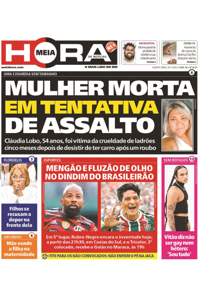 Meia Hora - Edição 09 de novembro de 2022