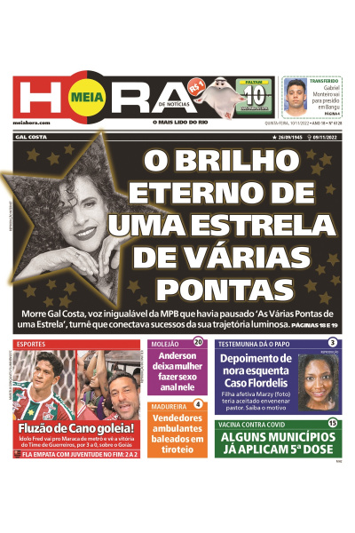 Meia Hora - Edição 10 de novembro de 2022